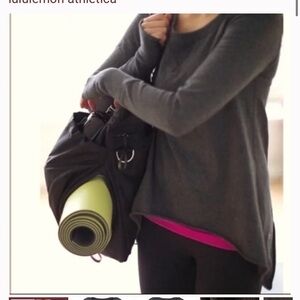 Lululemon Athletica M Handkerchief Hem Pullover Knit Top Poncho